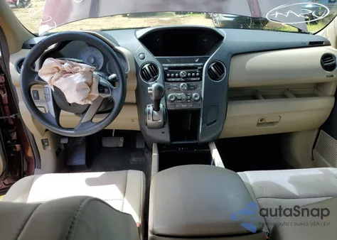 2013 Honda Pilot Ex из США, поврежденный, VIN 5FNYF3H45DB017717